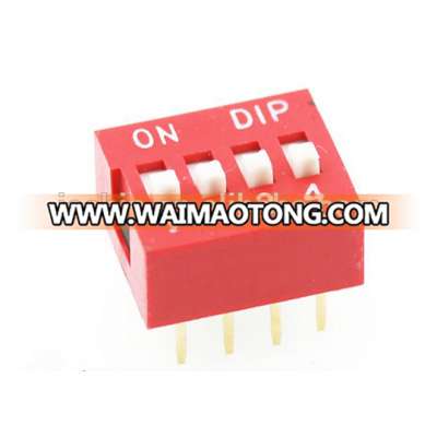 DS-04 DIP switch 4-bit 2.54mm 2P 4-pin code switch DIP switch