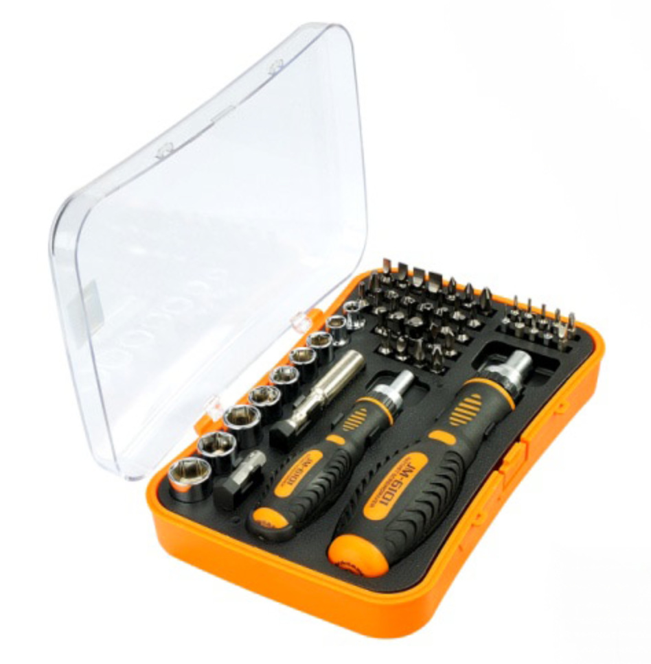 6101 53 in 1 ratchet hardware tool combination screwdriver set home repair screw